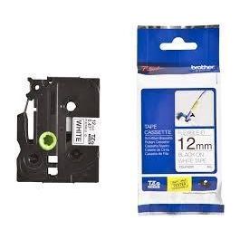 BROTHER Cinta laminada Blanco / negro (Flexibles) 12mm Precio: 16.78999993. SKU: B19J3LMBZK