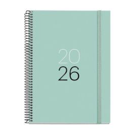 Agenda Anual (2026) Miquelrius Basic Calm Espiral Tapa Extra Con Goma Plus 155X213 S/V Aqua Precio: 10.50000006. SKU: B1B3593YPT