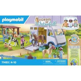 PLAYMOBIL 71493 Furgoneta para caballos y ponis con recinto PLAYMOBIL 71493 Furgoneta para caballos y ponis con recinto