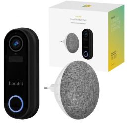 Hombli Timbre Inteligente 2 Negro + Gong