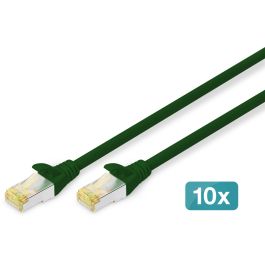 Digitus Cable de Red CAT 6A S/FTP Patchkabel, 0.5m, Verde, Pack de 10 Unidades Precio: 34.50000037. SKU: B1FAZ4NMRZ