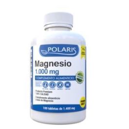 POLARIS Magnesio 1000 mg 100 Comprimidos. Soporte inmune y energético. Sin Lactosa, Huevo ni GMO. Precio: 14.9900003. SKU: B1KKRYC73A