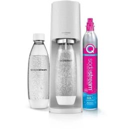 SODASTREAM TERRABILV - Máquina TERRA Blanca Pack 2 botellas LV + 1 cilindro de intercambio CQC