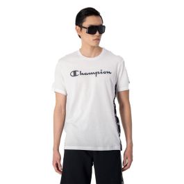 Camiseta de Manga Corta Hombre Champion 218477-WW001 Blanco