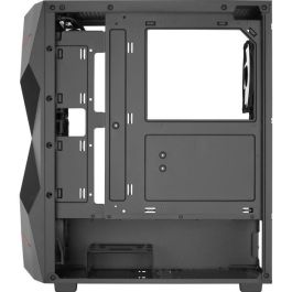Aerocool AER4711099476787 Caja para PC Volcan G v1 Negra Torre Media Formato ATX Sin Fuente de Alimentación