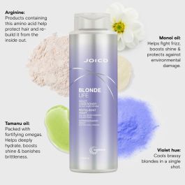 Joico Acondicionador Matizador Violeta Blonde Life para Cabello Rubio, Anticobrizo y Nutritivo 1000ml