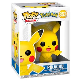 Funko Pop 31528 Figura Vinilo Coleccionable Pikachu Pokémon Serie 1 Mini Figurita 9,5 cm para Vitrina y Escritorio