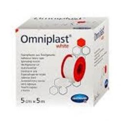 Omniplast Esparadrapo Tela Blanco 2,5 cmx5M 1Ud Precio: 2.4999997. SKU: B1BXXFZPRK