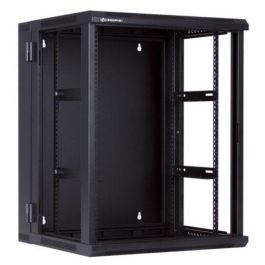 MicroConnect Armario mural 19" 12HU Doble Cuerpo Fondo 550mm Negro RAL9004 para Redes y CCTV (60kg carga)
