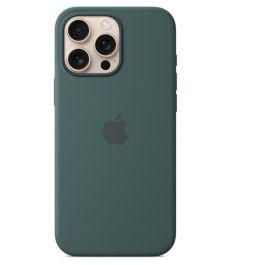 Apple Funda MagSafe de Silicona para iPhone 16 Pro Max Verde Lago