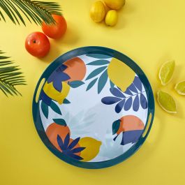 Home Deco Factory Bandeja Redonda Río Diámetro 38 cm