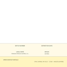 Mondex Percha para pantalones de madera blanca ecológica FSC 25x16cm
