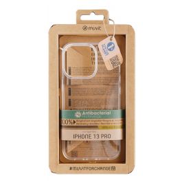 Muvit Funda Recycletek Antibacterial para Apple iPhone 13 - Material Reciclado Precio: 21.49999995. SKU: S7808950