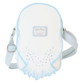 Loungefly Bolso Cruzado Harry Potter Hedwig de Piel Vegana con Monedero Desmontable 15.8x20.9x5.7cm