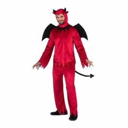 Disfraz diablo gorro, alas, camisa y pantalón con cola talla l Precio: 31.92464. SKU: B12ACGTNA5