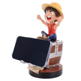 Cable Guy Luffy One Piece Soporte para Mando y Móvil - 20cm Compatible PlayStation, Xbox, iPhone