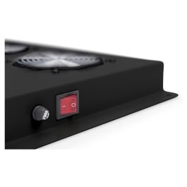 Digitus Unique Unidad de refrigeración de techo 6 Ventiladores Negro 390x550x65mm Precio: 237.50000032. SKU: B1EQKRMKND