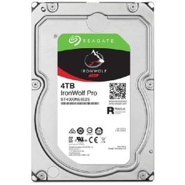 Seagate IronWolf Pro ST4000NT001 Disco Duro Interno 4TB 7200 RPM 256MB Cache 3.5" para NAS