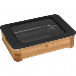 WMF Cazuela para Hornear Rectangular Cerámica/Acero/Madera Negra/Marrón, Apta para Lavavajillas y Horno, 360mm Precio: 220.78999954. SKU: B1D6LEH6N3