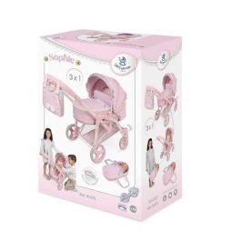 Decuevas Coche de Muñeca 3x1 Plegable Sophie para Muñecas hasta 48 cm - Edad 3+ Años, Material: Metal, Plástico, Poliéster Decuevas Coche de Muñeca 3x1 Plegable Sophie para Muñecas hasta 48 cm - Edad 3+ Años, Material: Metal, Plástico, Poliéster