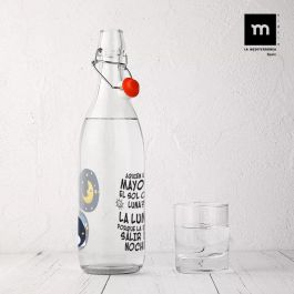 Botella de Cristal La Mediterránea Vidrio 1 L (12 Unidades) Botella de Cristal La Mediterránea Vidrio 1 L (12 Unidades)