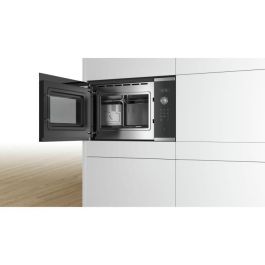 Microondas de encastre simple BOSCH SER6 BFL554MS1F Acero inoxidable 25 L 38,2 x 59,4 x 38,8 cm Microondas de encastre simple BOSCH SER6 BFL554MS1F Acero inoxidable 25 L 38,2 x 59,4 x 38,8 cm