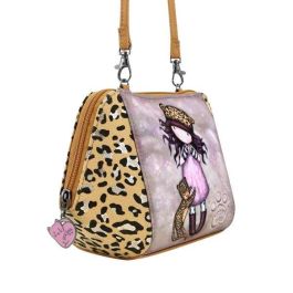 Bolso Bandolera Gorjuss Leopardo (26 x 15,5 x 9,5 cm) Bolso Bandolera Gorjuss Leopardo (26 x 15,5 x 9,5 cm)