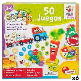 Juego Educativo Lisciani Carotina Baby 50 Juegos Electrónico 4,5 x 14,5 x 3,5 cm (6 Unidades) Precio: 112.50000047. SKU: B1AL2NBP66