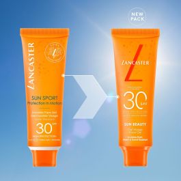Lancaster Protector Solar Facial Invisible SUN SPORT SPF30 50 ml Gel Refrescante Resistente al Agua