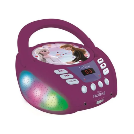 Lexibook Reproductor de CD Frozen Bluetooth con Efectos de Luz Multicolor para Niños Precio: 81.50000012. SKU: S7122526