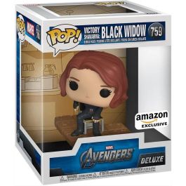 FUNKO Figura POP Deluxe Black Widow Exclusive Los Vengadores Marvel Avengers Vinilo Caja Regalo