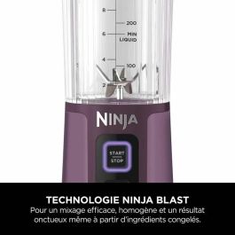 Ninja BC150EUPR Licuadora Portátil Blast con Recipiente de 530 ml, Batería de 2 horas, Sin Cable, Sin BPA, Morada Ninja BC150EUPR Licuadora Portátil Blast con Recipiente de 530 ml, Batería de 2 horas, Sin Cable, Sin BPA, Morada