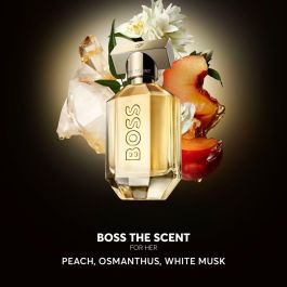 Hugo Boss THE SCENT FOR HER EDP Perfume Vaporizador para Mujer 30 ml - Floral Frutal con Melocotón, Miel, Cacao y Pimienta Rosa