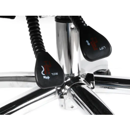 Q-connect Silla de Dirección Ravenna Simil Piel Base Metálica Altura Máx 1300 mm Anchura 670 mm Profundidad 730 mm Ruedas Premium Negro