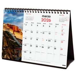 Finocam S-210x150 mm Calendario de Sobremesa 2026 Imágenes Maravillas del Mundo, Espiral, para Escribir y Planificar Precio: 5.50000055. SKU: B13ABNJ62S