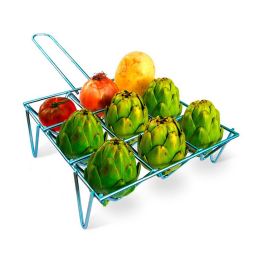 Parrilla para Verduras EDM 33,5 x 25 cm Metal Cromo Parrilla para Verduras EDM 33,5 x 25 cm Metal Cromo
