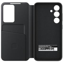 Samsung Smart View Wallet Case para Galaxy S24, Funda Cartera con Bolsillo para Tarjetas, 15.8 cm (6.2"), Negro