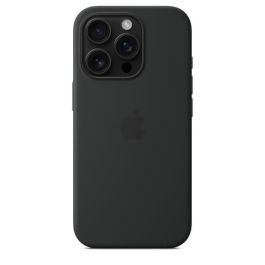 APPLE iPhone 16 Pro - Funda de silicona con MagSafe - Negro APPLE iPhone 16 Pro - Funda de silicona con MagSafe - Negro