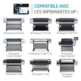 HP DesignJet Tinta HP 72 130 ml Negro Mate para Impresoras de Gran Formato