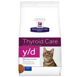 Hill's Dieta para Gatos con Hipertiroidismo Prescription Diet Feline Y-D 1,5 kg 908-1660 Precio: 30.5000003. SKU: B1DTF9TAG3