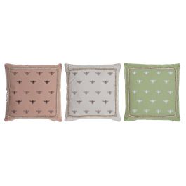 DKD Home Decor Cojin Shabby Rosa Blanco 10 x 45 x 45 cm (6 Unidades) Precio: 59.50000034. SKU: B1AJJ2D6EZ