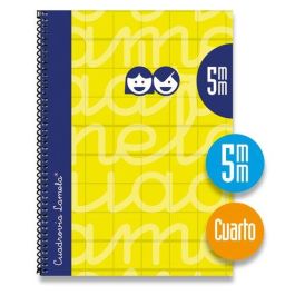 Lamela Bloc Tapa Forrada 4º 80H Cuadrovia 5 Mm Amarillo 5 unidades Precio: 21.49999995. SKU: B1BGEXMNP8