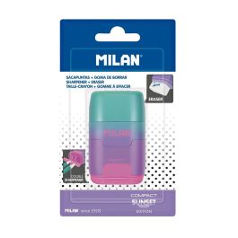 Milán Afilaborra Compact Sunset Goma de Borrar y Sacapuntas Doble Lila-Rosa Precio: 3.69000027. SKU: S7908656