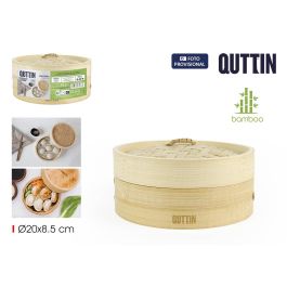 Vaporera de Bambú Quttin 2 Pisos 20 x 8.5 cm (12 Unidades) Vaporera de Bambú Quttin 2 Pisos 20 x 8.5 cm (12 Unidades) Precio: 96.49999986. SKU: B1FQNEFNQD