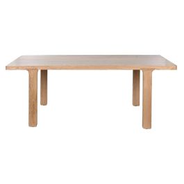 Mesa Comedor Tropical DKD Home Decor Natural 101 x 76 x 210 cm