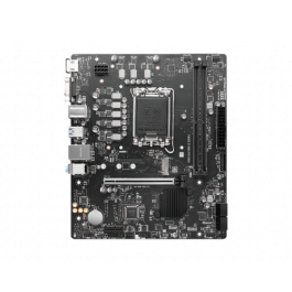 MSI PRO H610M-E DDR4 Placa Base Intel H610 LGA 1700 Micro ATX Compatible con Intel Core i9 DDR4-SDRAM para PC