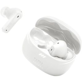 JBL Tune Beam 2 Auriculares In-Ear Inalámbricos Bluetooth 5.3 Blancos, Resistencia IP54, Cancelación Ruido Adaptativa