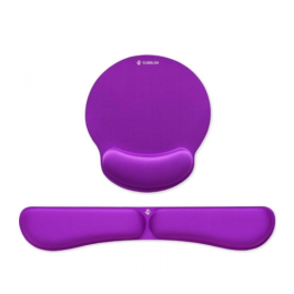 Subblim SUBMP-04E022 Pack Reposamuñecas y Alfombrilla Ergonómica con Espuma MemoryFlex para Teclado y Ratón, Púrpura Precio: 17.78999959. SKU: B1DG3E2NFQ