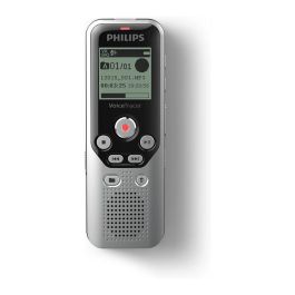 Philips DVT1250 Voice Tracer - Grabadora de voz digital, 8 GB, hasta 583 h de grabación, soporta WAV, activación por voz, idiomas: ESP/ENG/FR/DE/IT/PL/RU