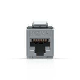 Ubiquiti Keystone Jack Cat6A - Conector Ethernet sin Herramientas, Pack de 12